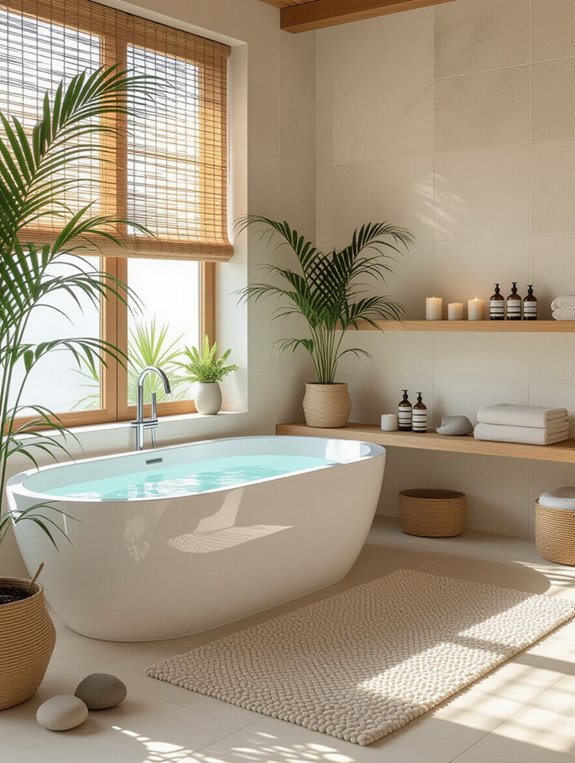 zen garden bathroom retreat