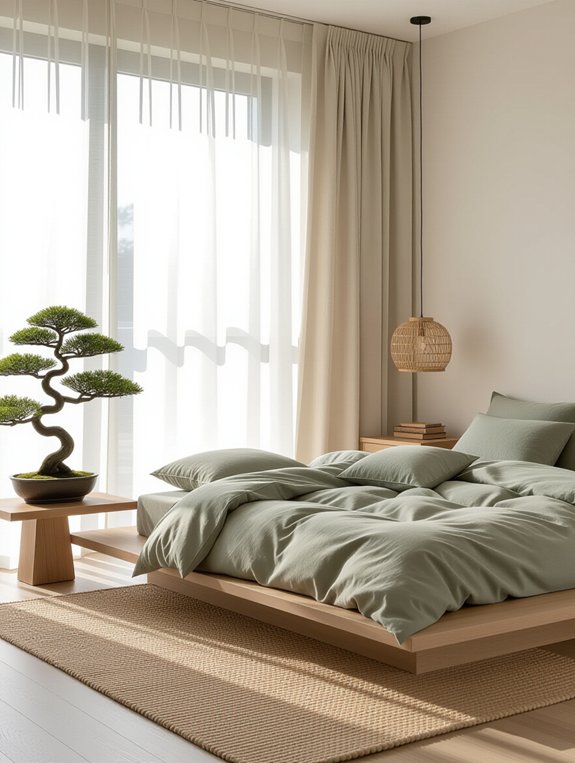zen inspired relaxation space
