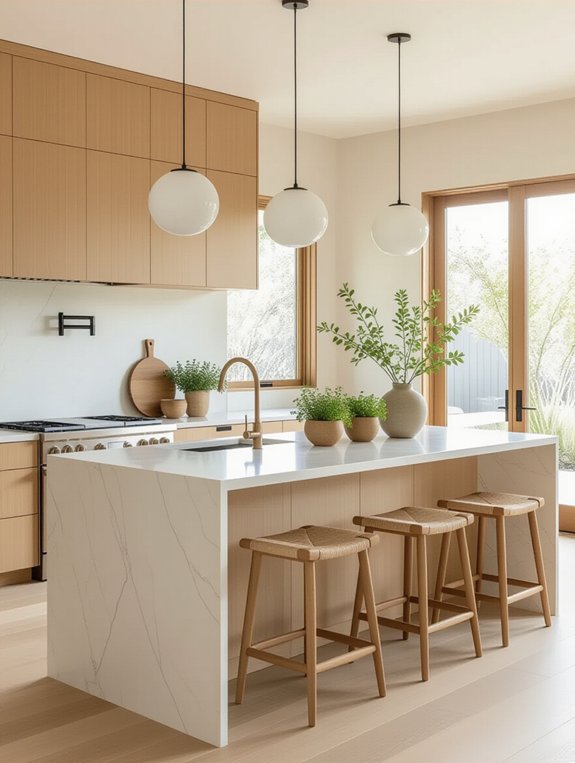 zen minimalist kitchen aesthetics