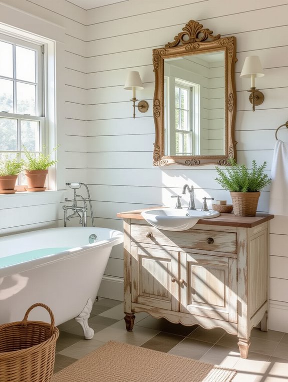 antique mirrors enhance character
