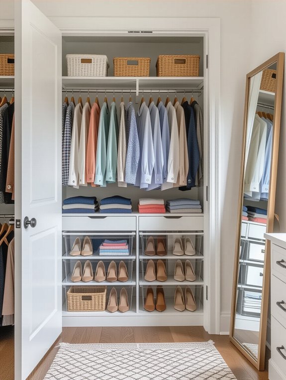 assess closet organization needs