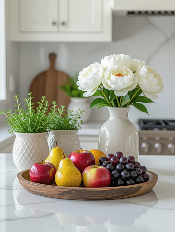 beautiful vase with flowers