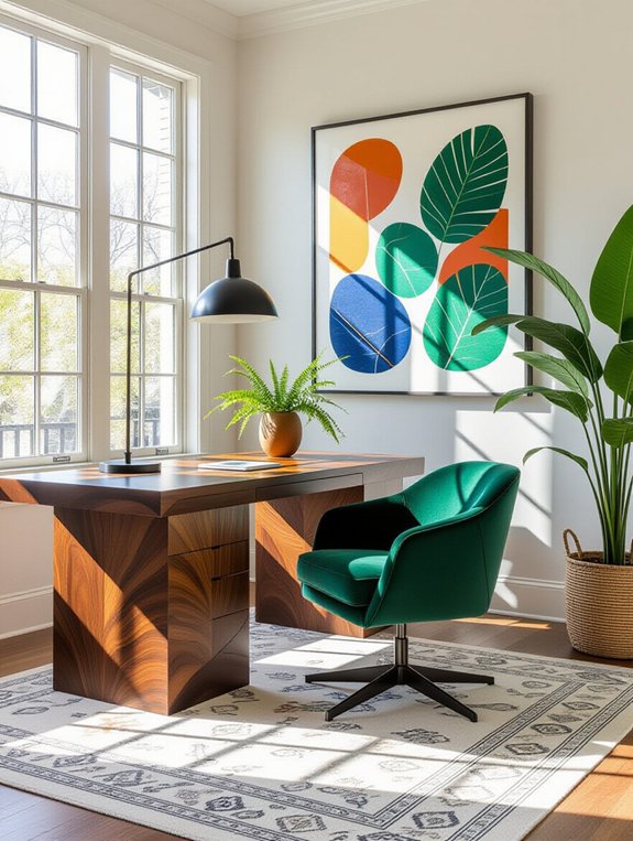 bold furniture enhances productivity