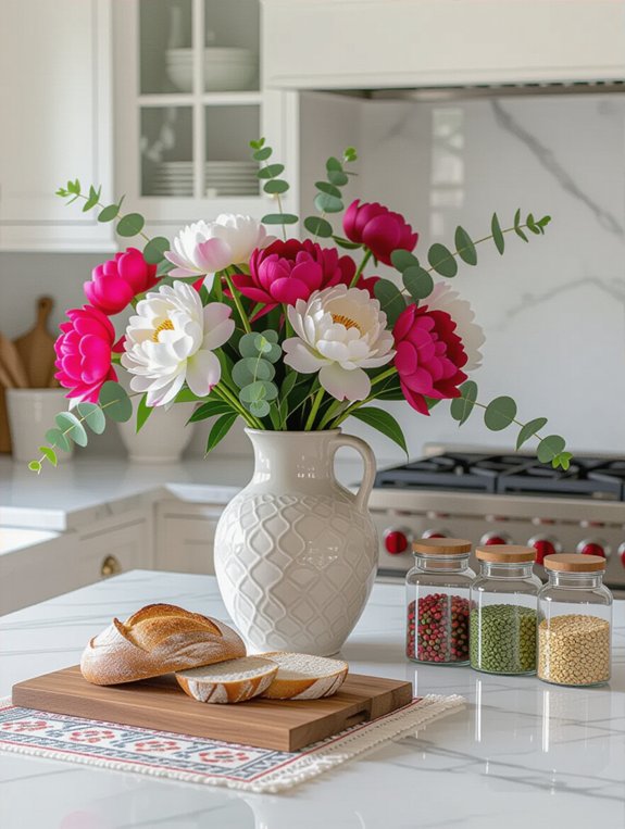 bold kitchen statement centerpiece