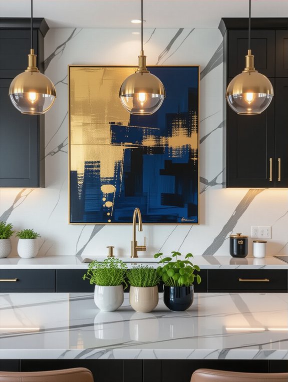 bold statement wall art