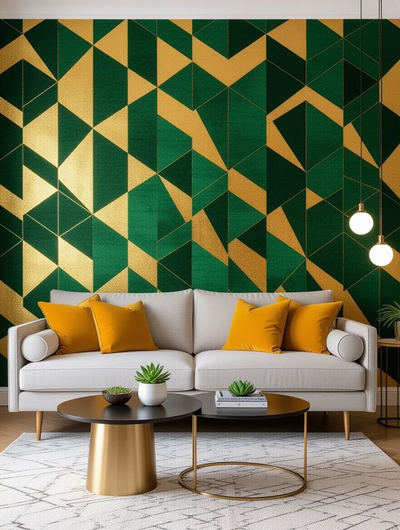 bold wallpaper for impact
