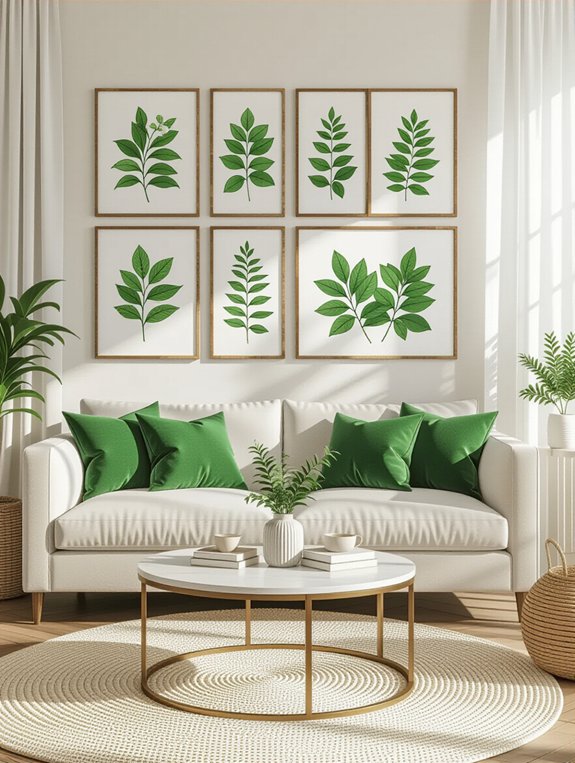 botanical prints for decor