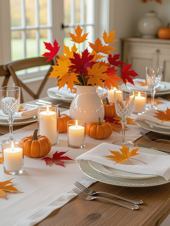 candle clusters for ambiance