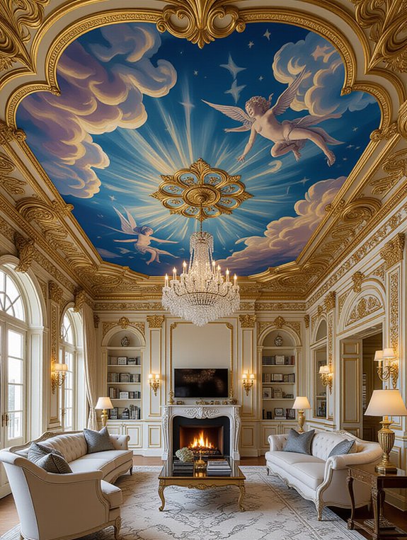 ceiling mural design inspiration