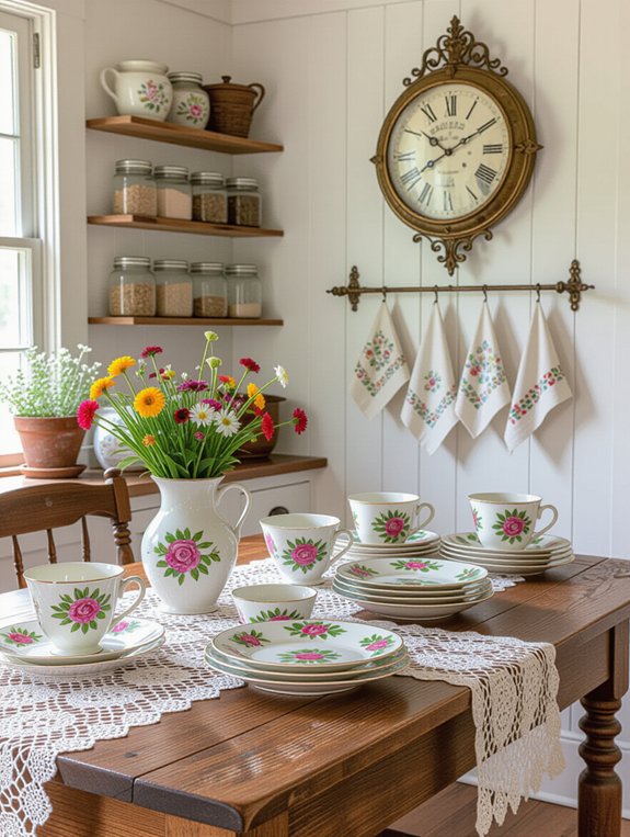 charming vintage kitchen decor