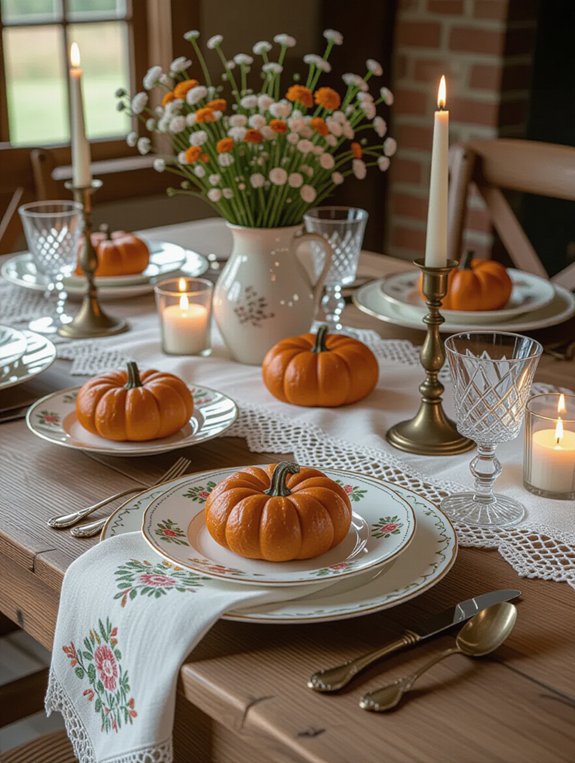 charming vintage thanksgiving decor