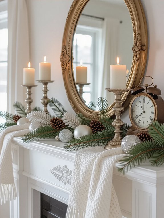 charming vintage winter decor