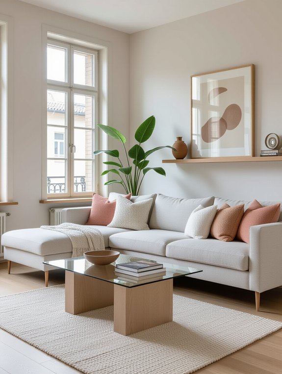 clear floor multi functional furniture