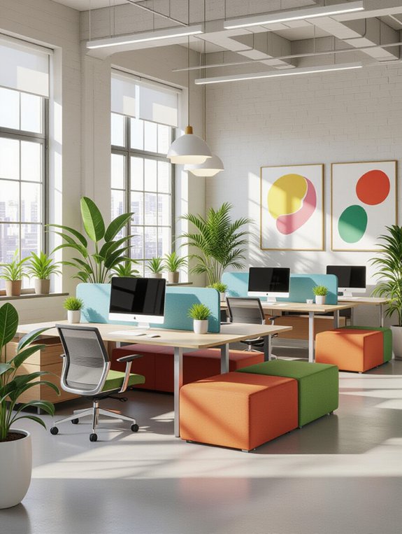 collaborative open office design