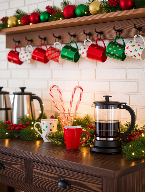 colorful ornaments enhance decor