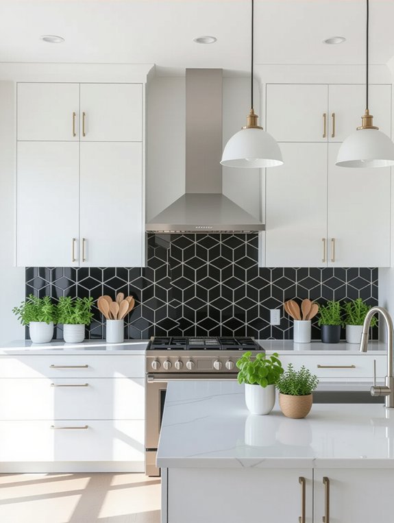 contemporary kitchen backsplash ideas