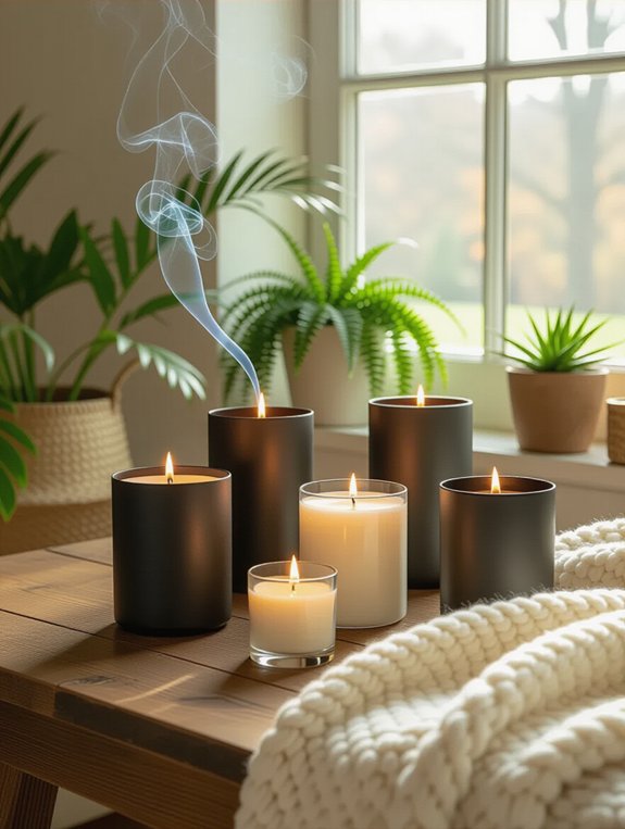 cozy ambiance with fragrances