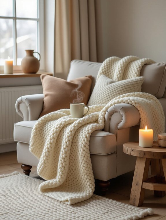 cozy blankets for reading