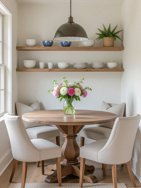 cozy corner dining nooks