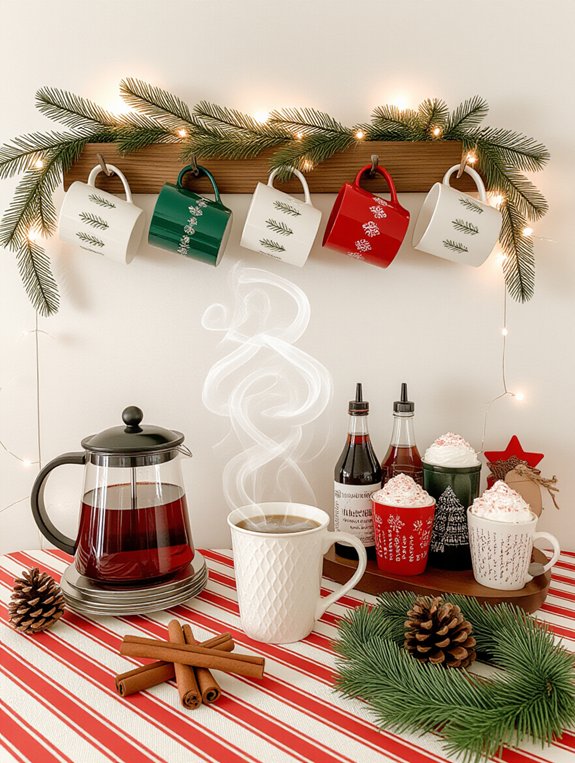 cozy holiday coffee decorations