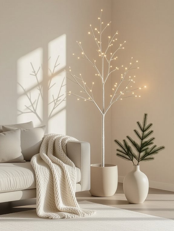 cozy minimalist string lights
