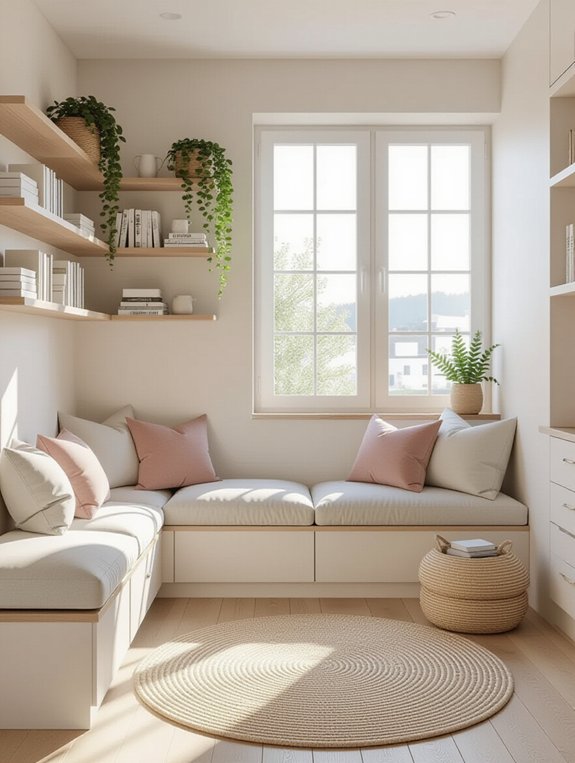 cozy nook with seating