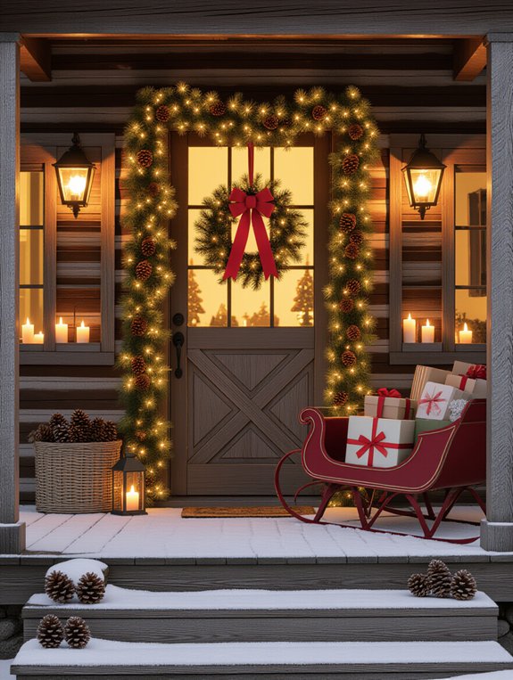 cozy rustic holiday decor