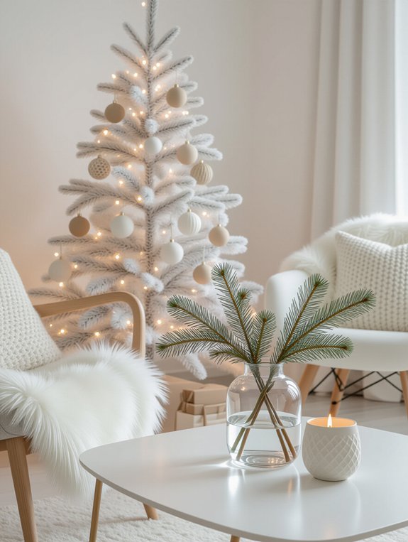 cozy scandinavian christmas decor