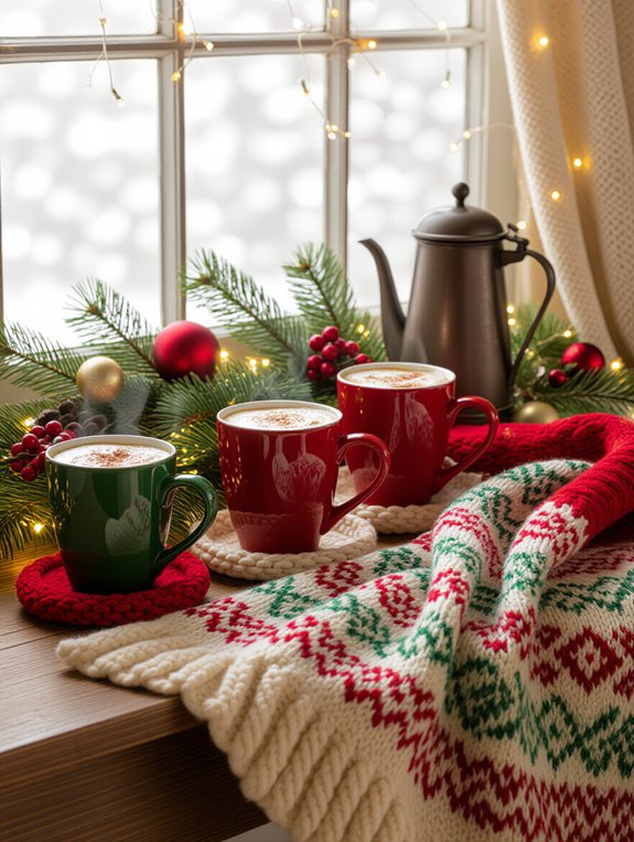cozy textiles for christmas