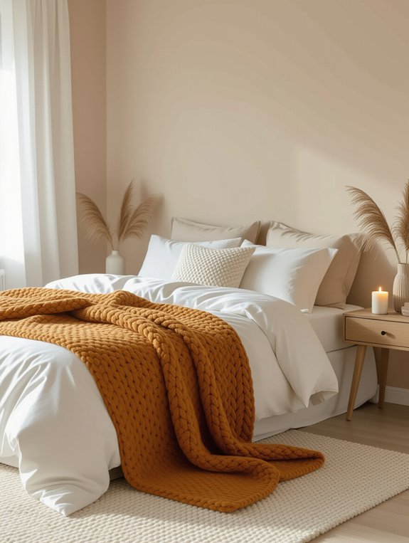 cozy throw blanket addition