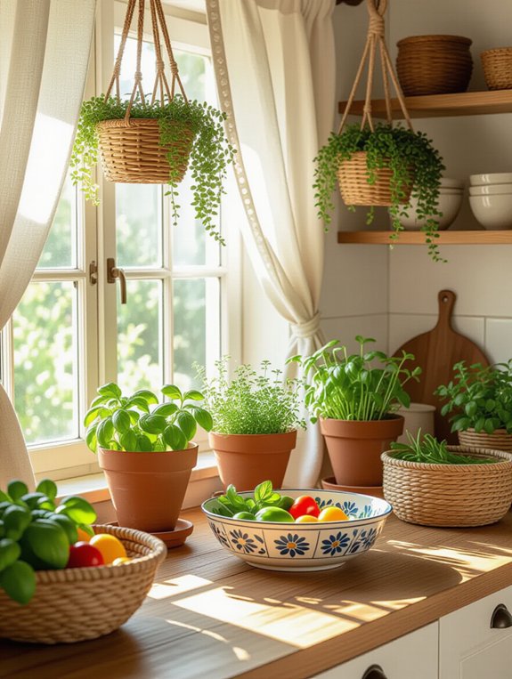 create a sunny herb garden