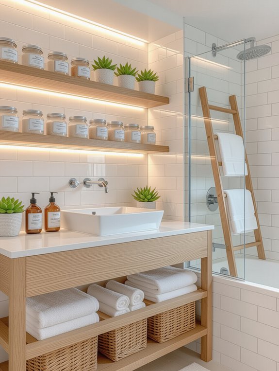 creative bathroom storage ideas