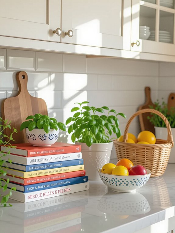 creative cookbook display ideas