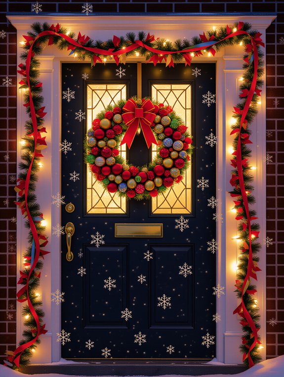 creative holiday light display