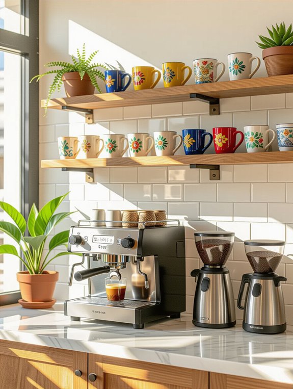 creative mug display ideas