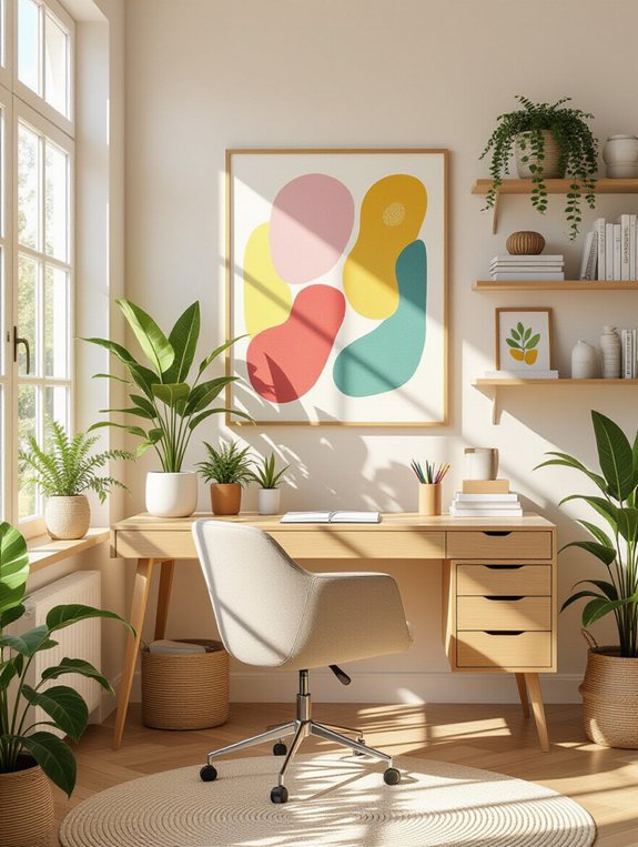 creative workspace decor inspiration