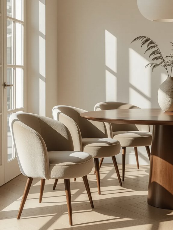 curved designs enhance comfort