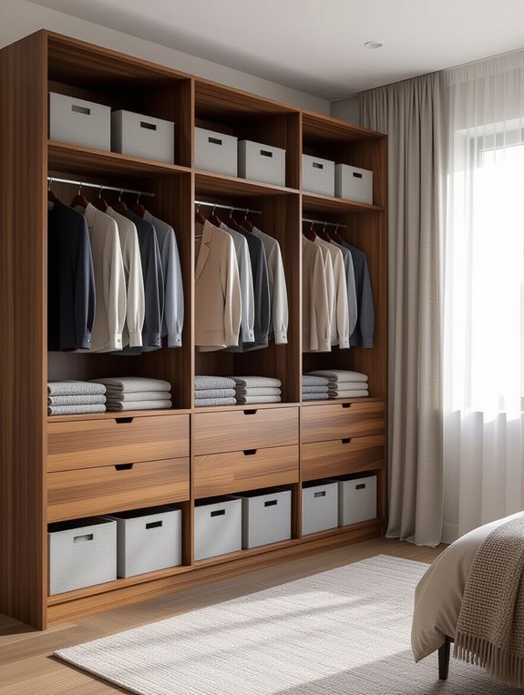 customizable bedroom storage solutions