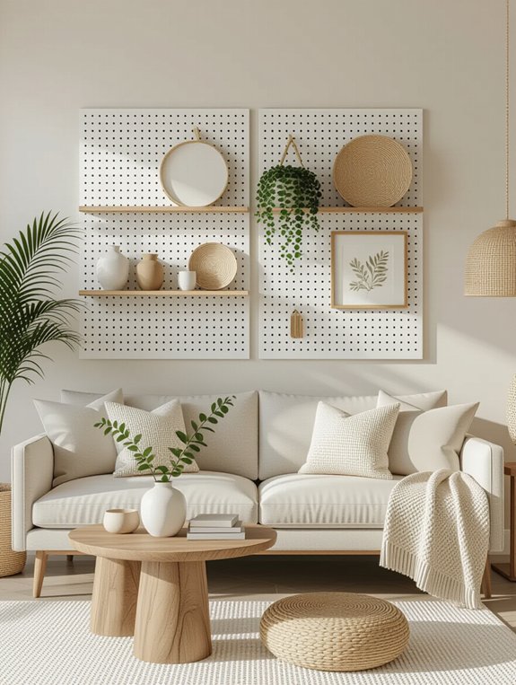 customizable pegboard decor ideas
