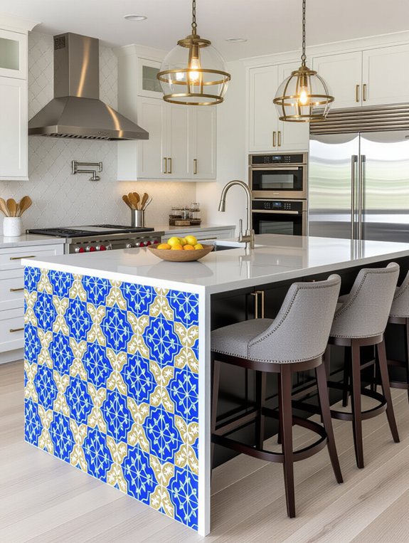 decorative tile kitchen accents