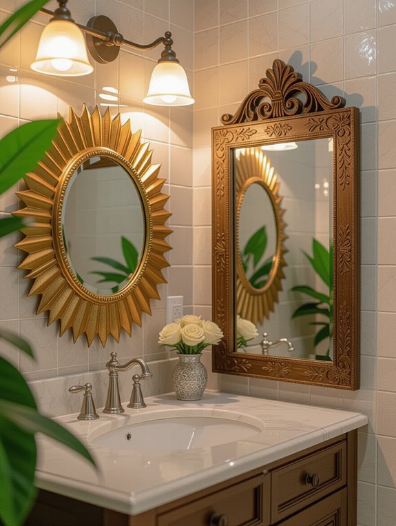 double mirror bathroom design