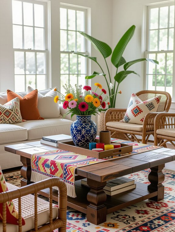 eclectic table design styles