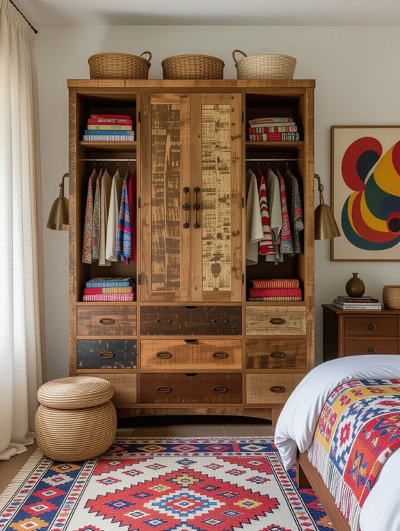 eclectic wardrobe design ideas