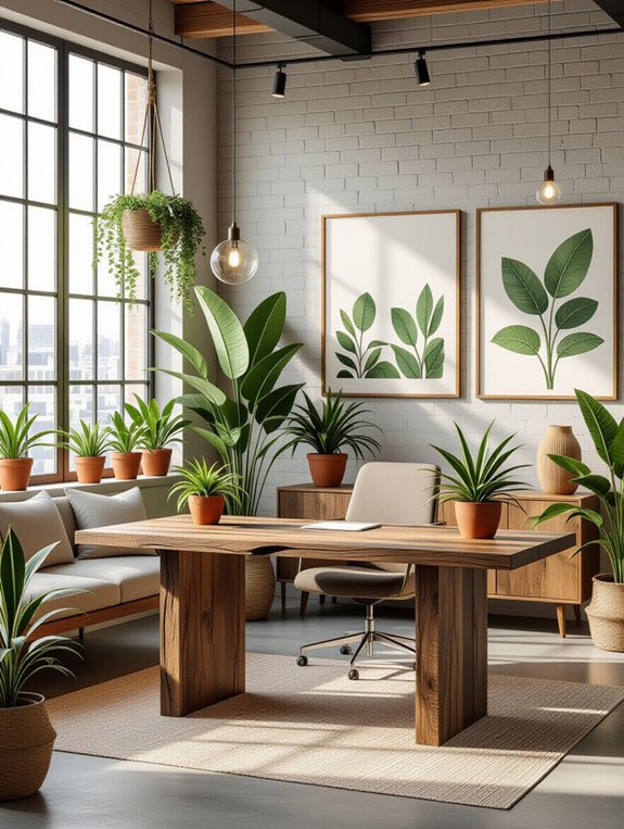 eco friendly office decor choices
