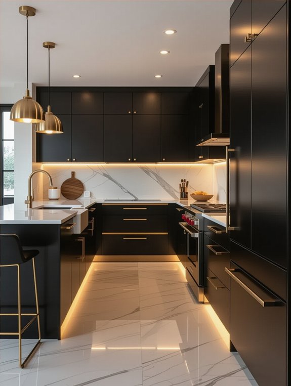 efficient cozy kitchen design