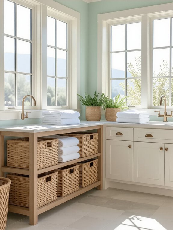 efficient laundry basket station