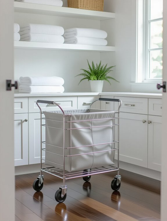 efficient laundry cart solution