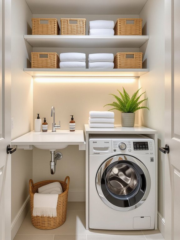 efficient multi functional laundry furniture