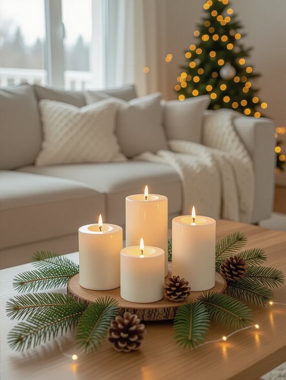 elegant aromatic holiday ambiance