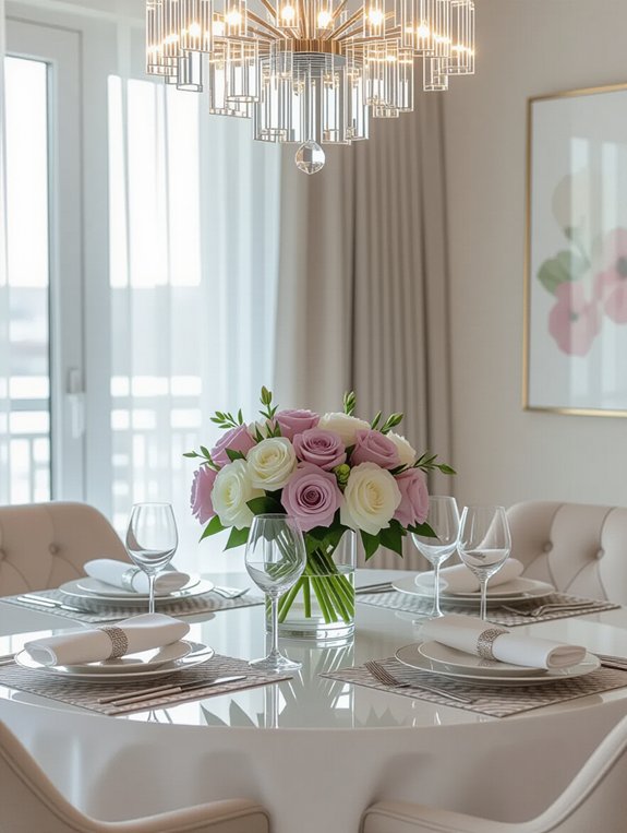elegant dining experience created